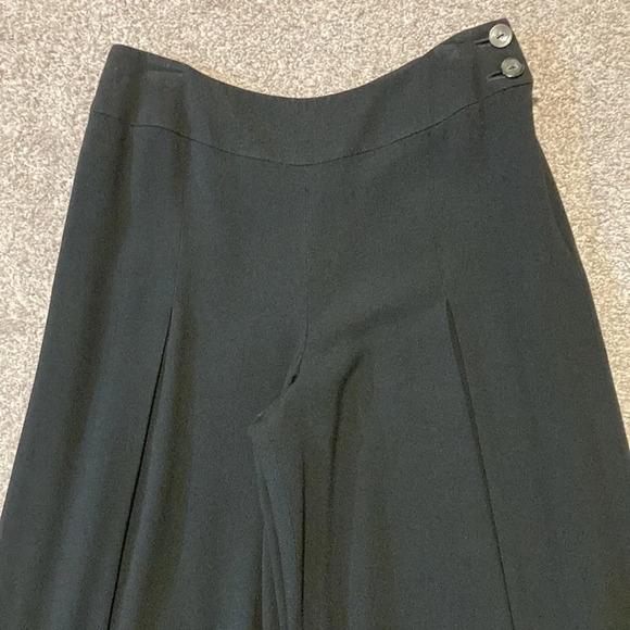 Talbots Petites Black Culottes / Gauchos 2P - Picture 3 of 16